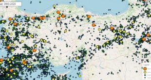Mapping Historical Turkey Earthquake Zones